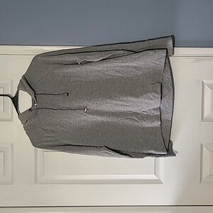 Grey athletic work hoodie
